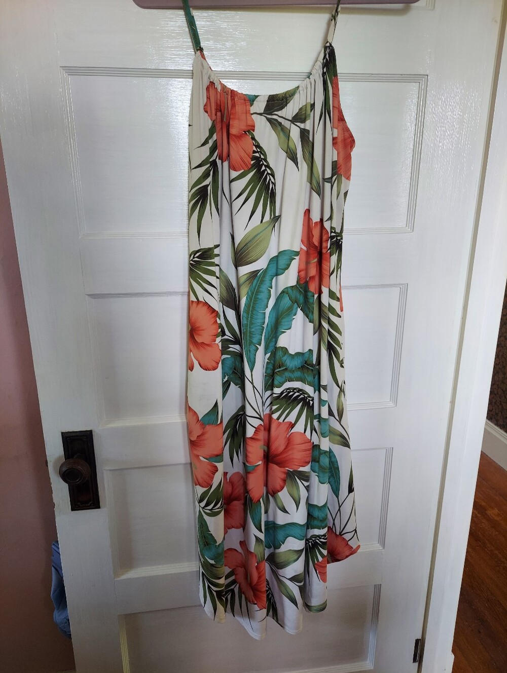 Lilac + London Tropical Floral Dress